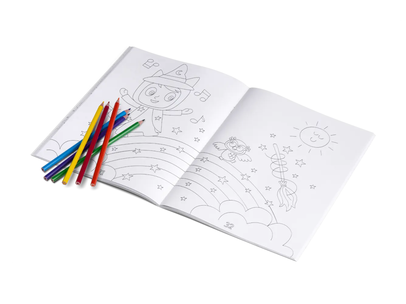 Ein magisches Malbuch - Freundschaftstag im Zauberwald