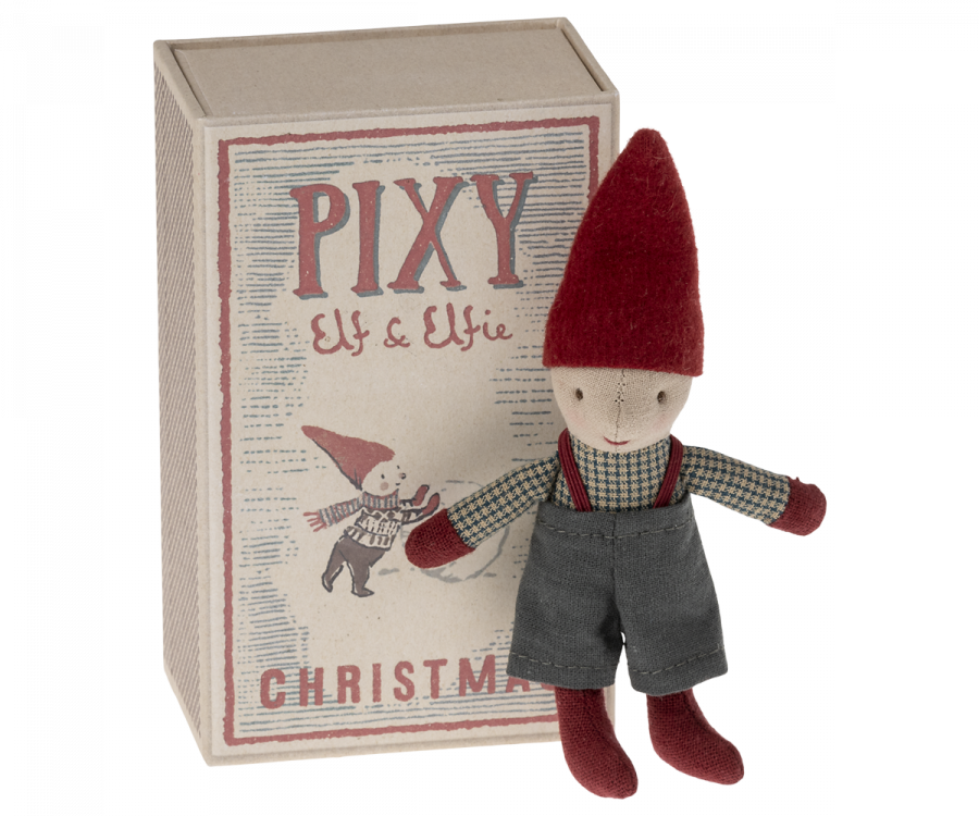 Pixy in Streichholzschachtel