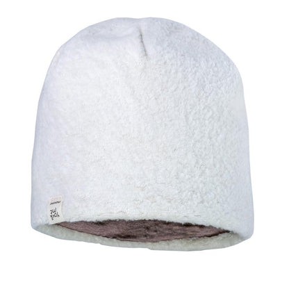 GOTS Mini Wende-Beanie, Sherpa Look
