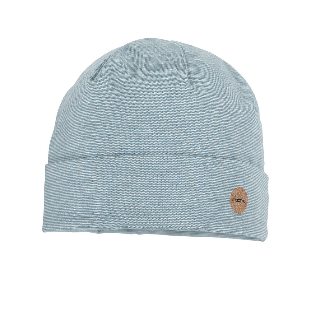 GOTS Baby Beanie mit Umschlagrand