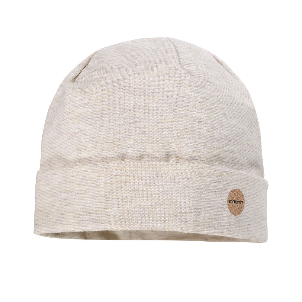 GOTS Baby Beanie mit Umschlagrand