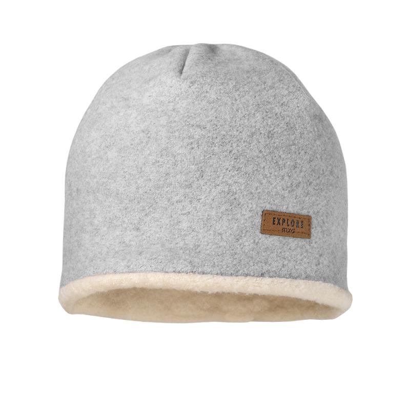 GOTS Mini Beanie mit Baumwollfleece