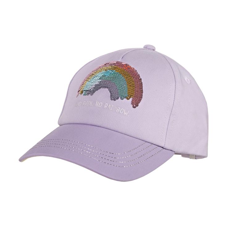 KIDS -Cap Regenbogen mit Metallverschluß
