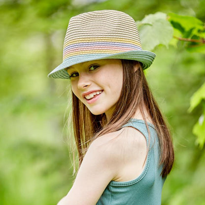 KIDS Trilby geflochten