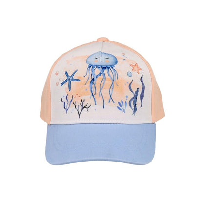 MINI GIRL-Cap Qualle Klettverschluß