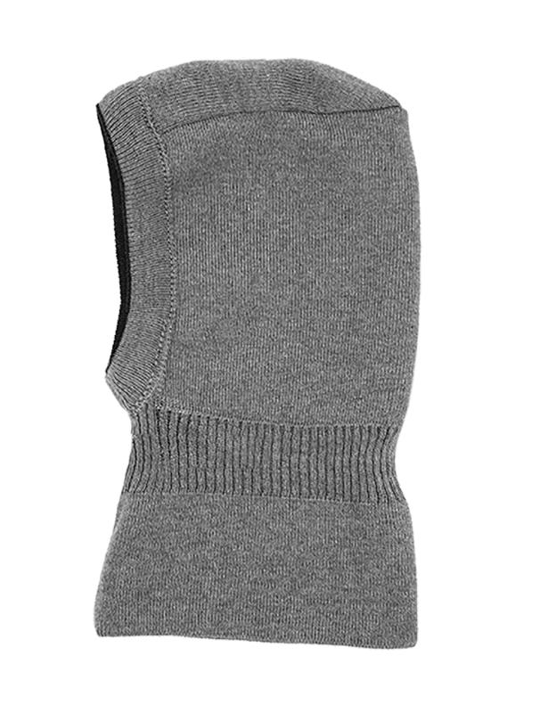 MINI Schlupfmütze, 2- farbig grau