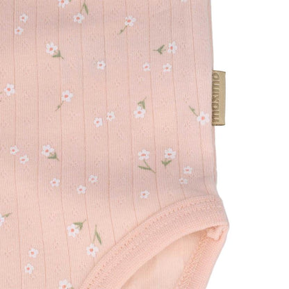 BABY-Body, AOP Blumen Schulterverschluss