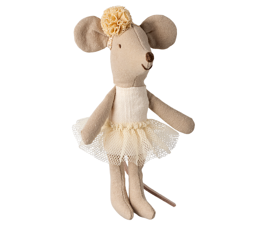 Ballerina Maus - Kleine Schwester, Creme