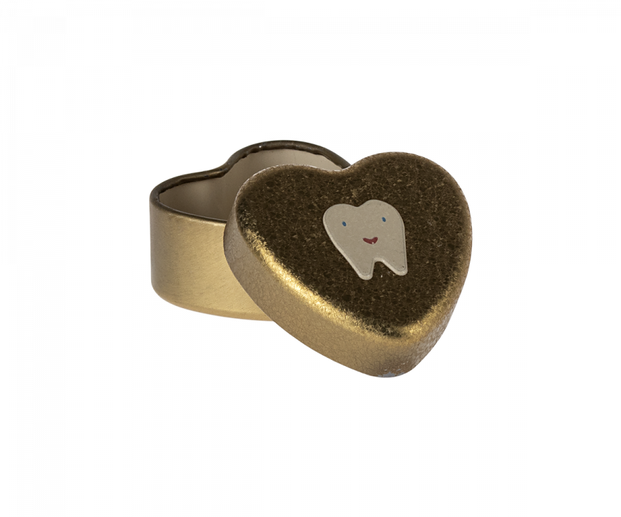 Zahndose, 2-teiliges Set - Gold
