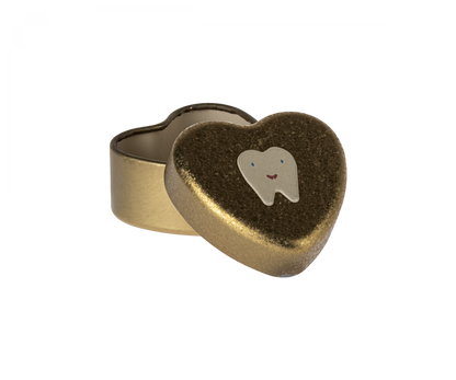 Zahndose, 2-teiliges Set - Gold