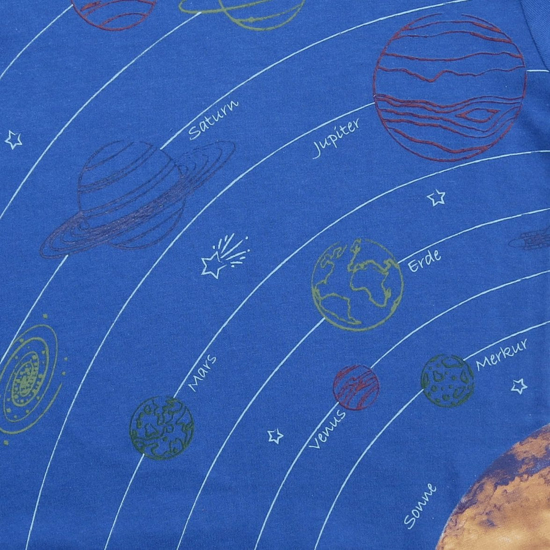 Shirt mit Planetendruck