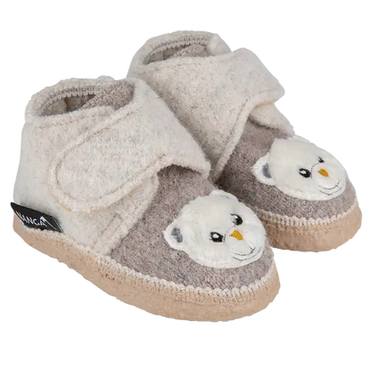 Kinderhausschuhe Teddy Bear beige