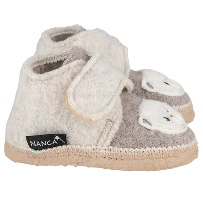 Kinderhausschuhe Teddy Bear beige