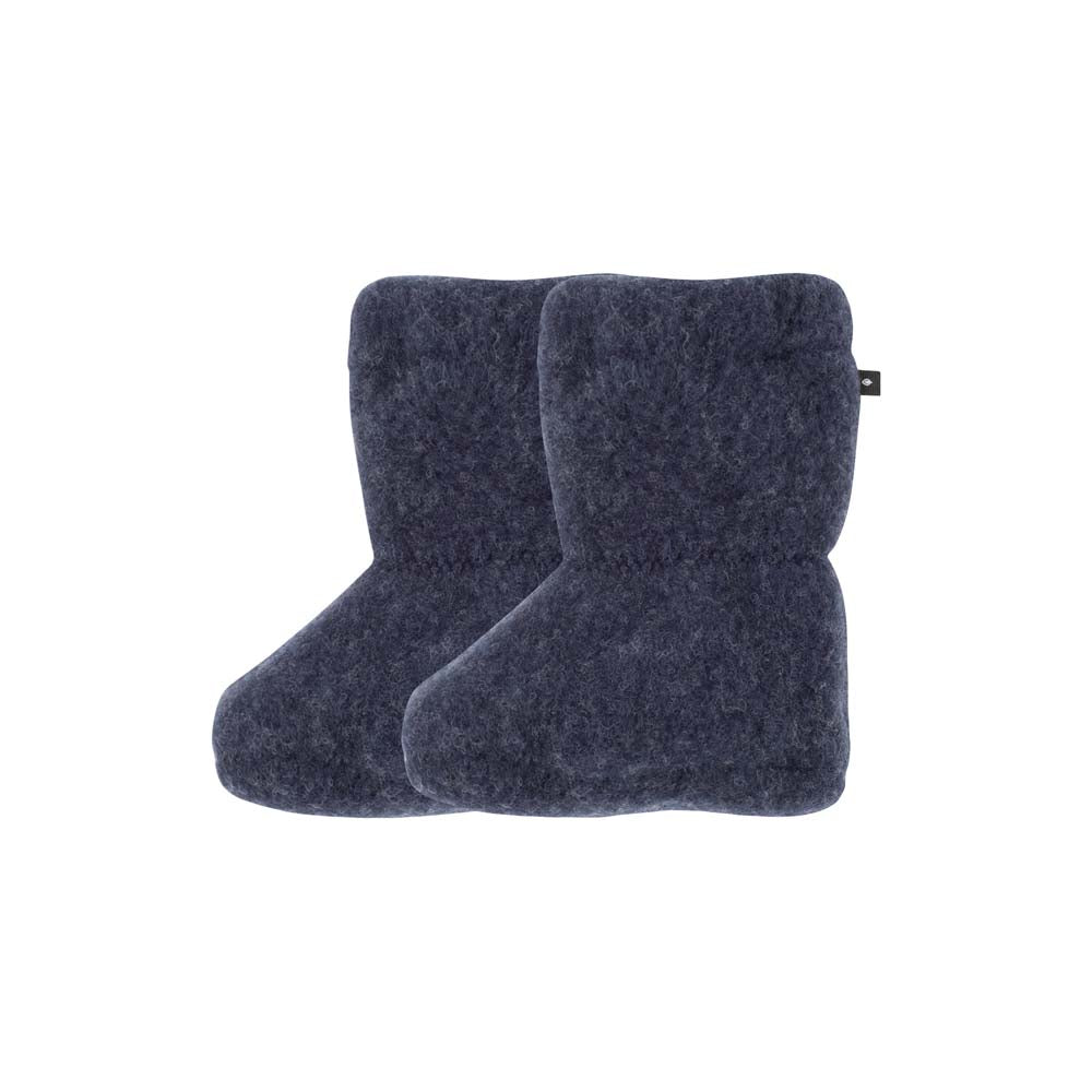 Baby Füßlinge Fleece - marine
