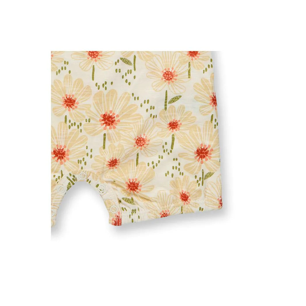 Baby Spielanzug mit Blumen, Modell LUA