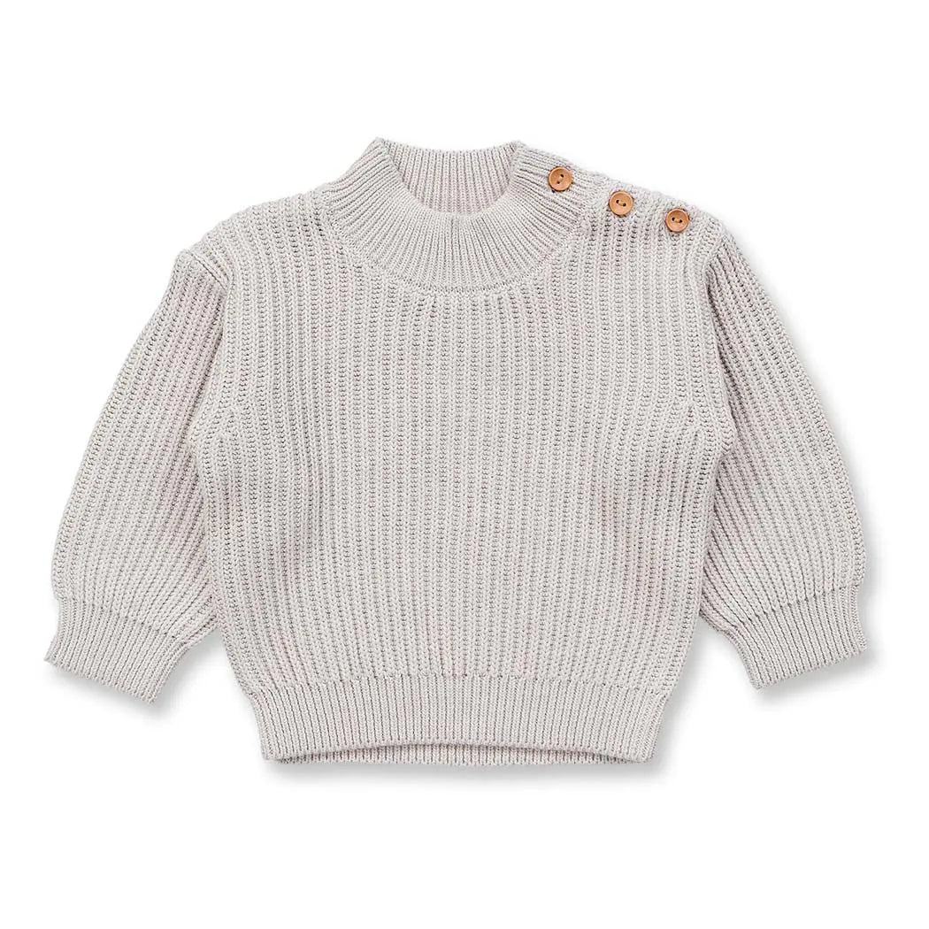Baby Strickpullover - VARUNY creme melange