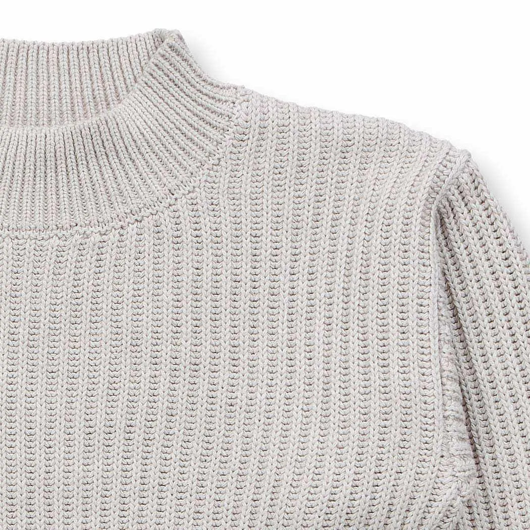 Kinder Strickpullover in creme mélange, Modell MARLEY