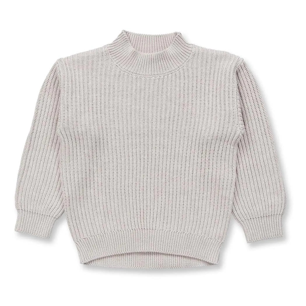 Kinder Strickpullover in creme mélange, Modell MARLEY