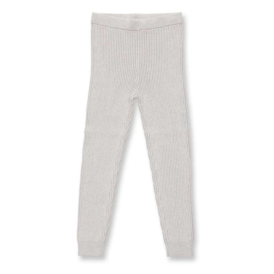 Baby Strickleggins in creme mélange, Modell YUMA