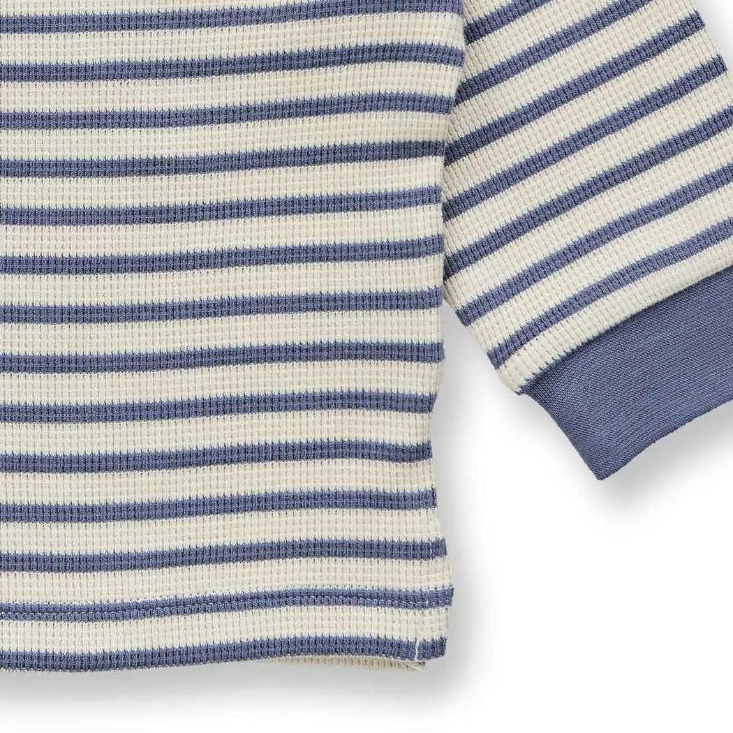 Baby Langarm Shirt PILOO blaugrau