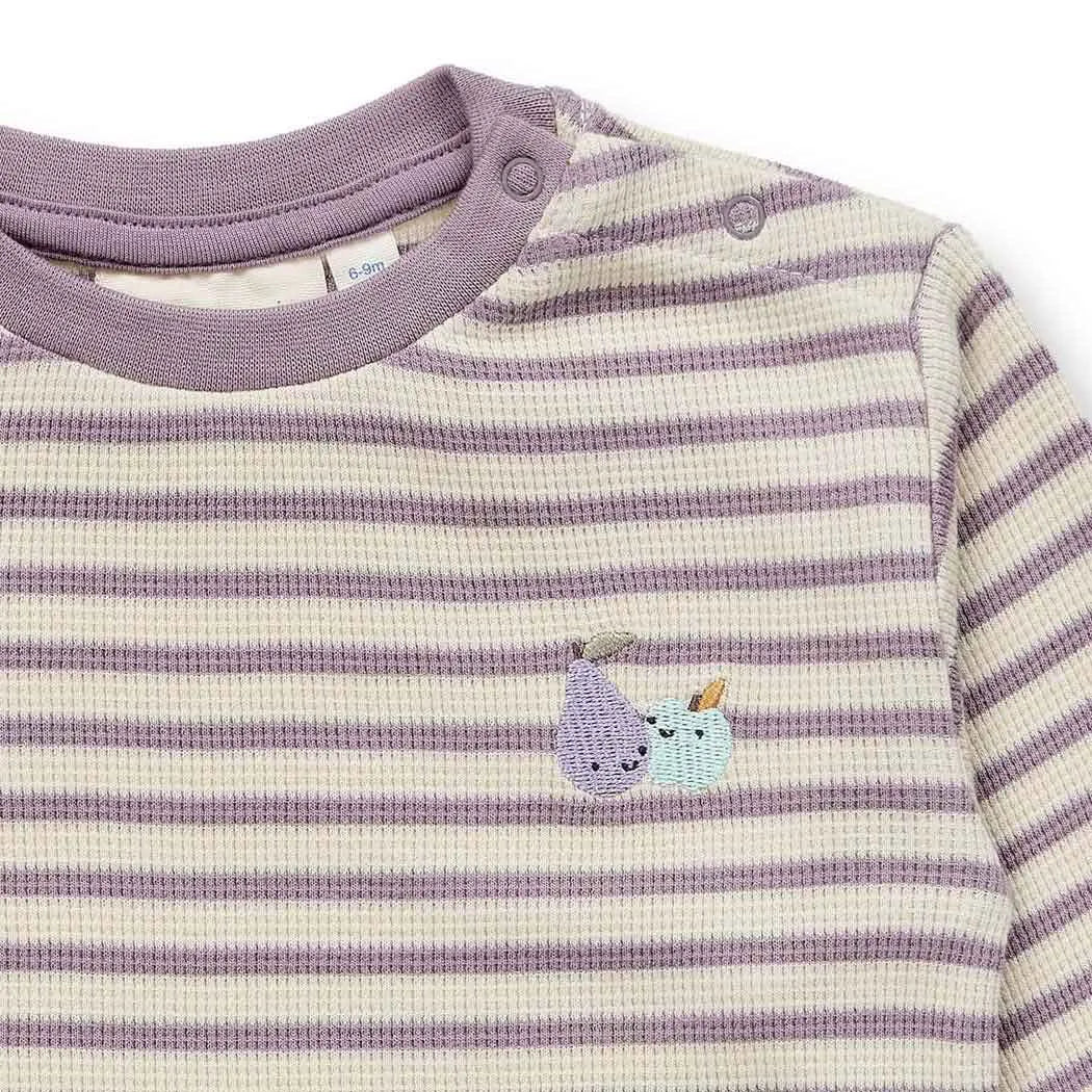 Baby Langarm Shirt PILOO mauve