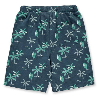 Kinder Shorts mit Palmen-Druck, Modell KHAN