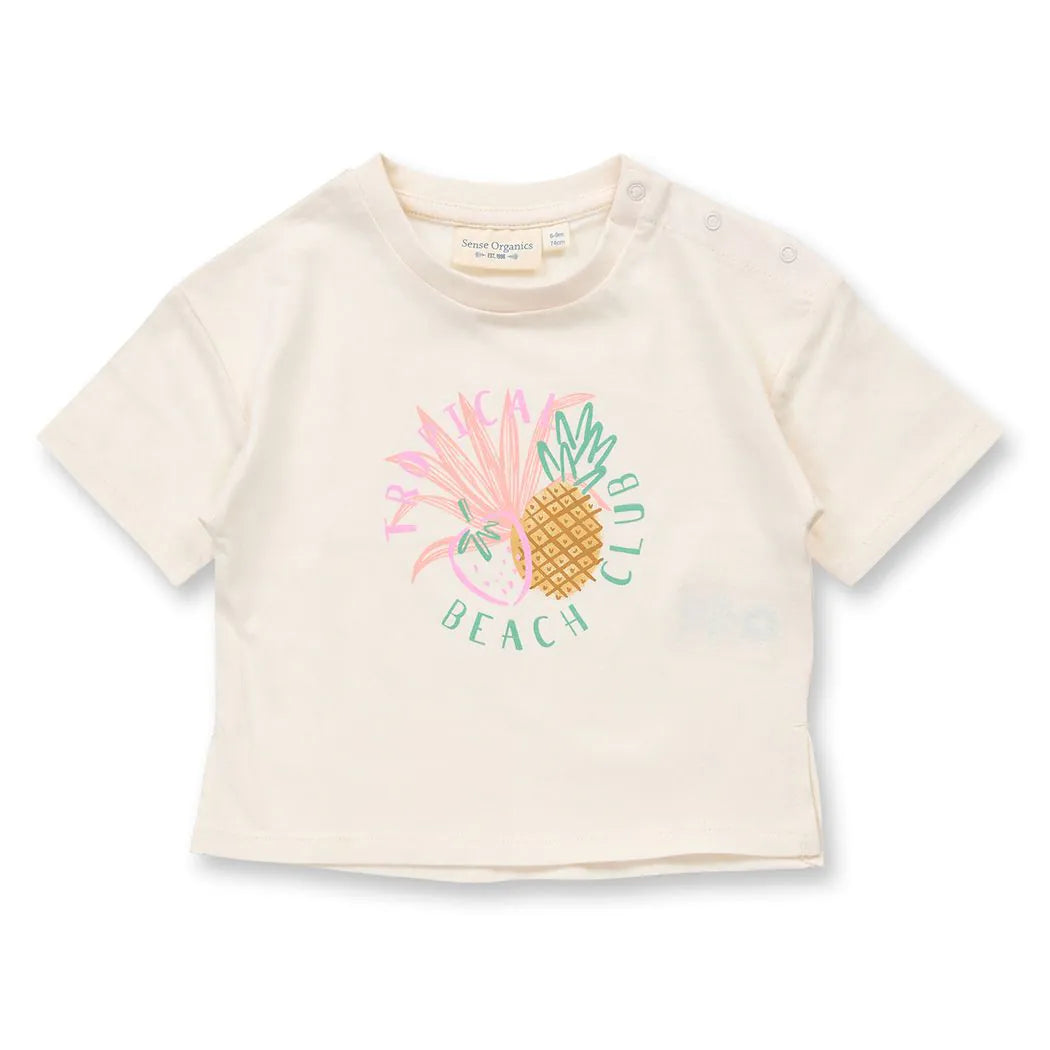 Baby T-Shirt mit Sommerdruck, Modell SOPHIE