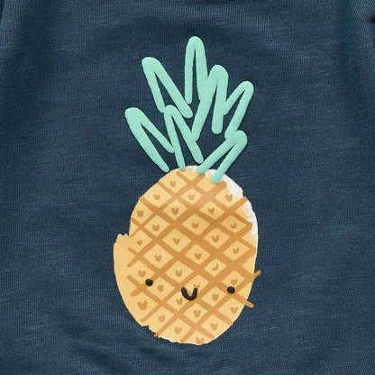 Baby Sweatshirt mit Ananas-Druck, Modell SIAM