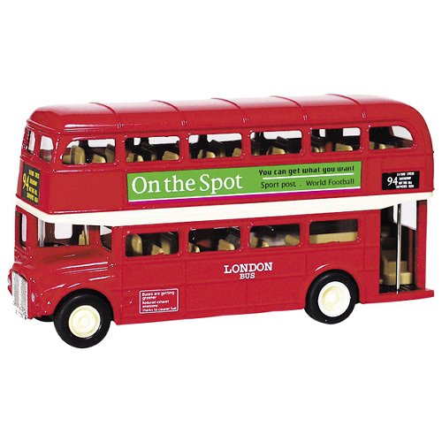 London Bus aus Spritzguss