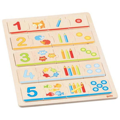 Puzzle - Lerne zählen