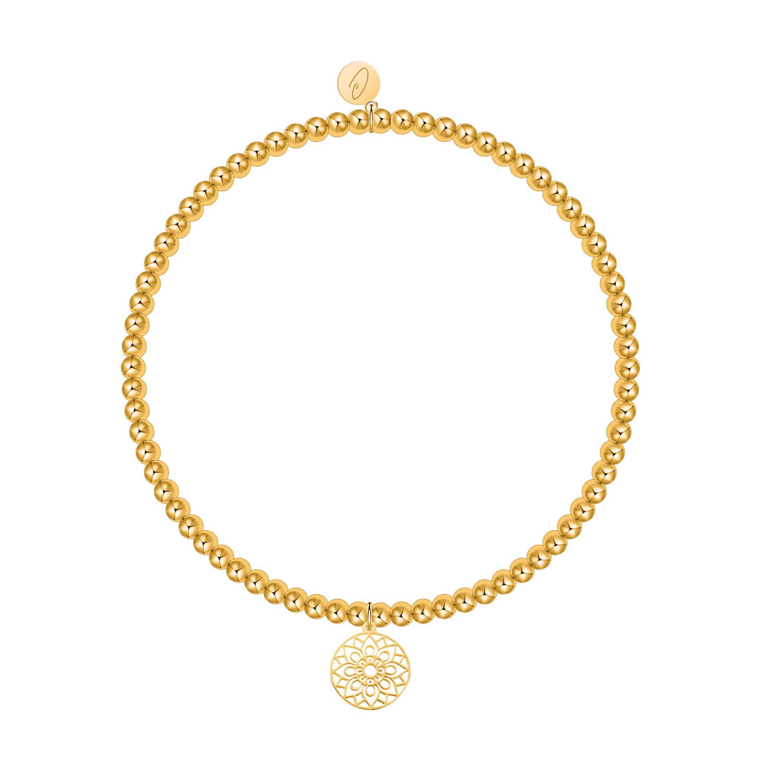 Kugelarmband - Love your life - Mandala des Glücks