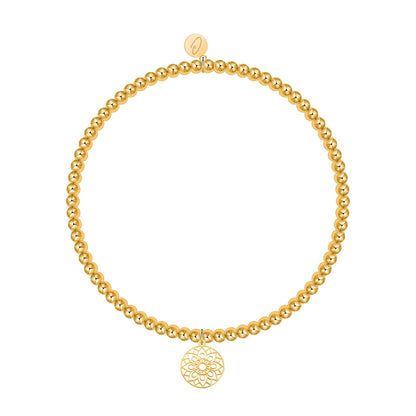 Kugelarmband - Love your life - Mandala des Glücks