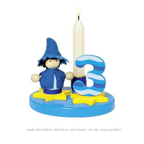 Geburtstagskerzenhalter, kleiner Junge