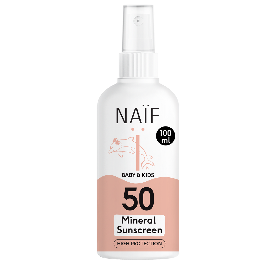 Sonnenschutzspray mit natürlichen UV-Filtern - Sunscreen Baby & Kids LSF 50