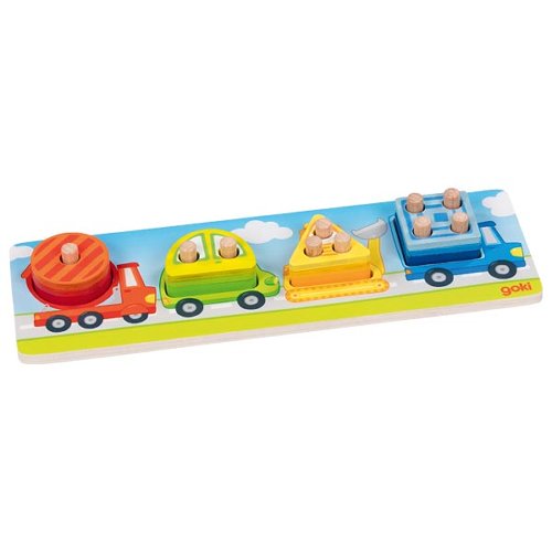 Formensortierspiel Fahrzeuge