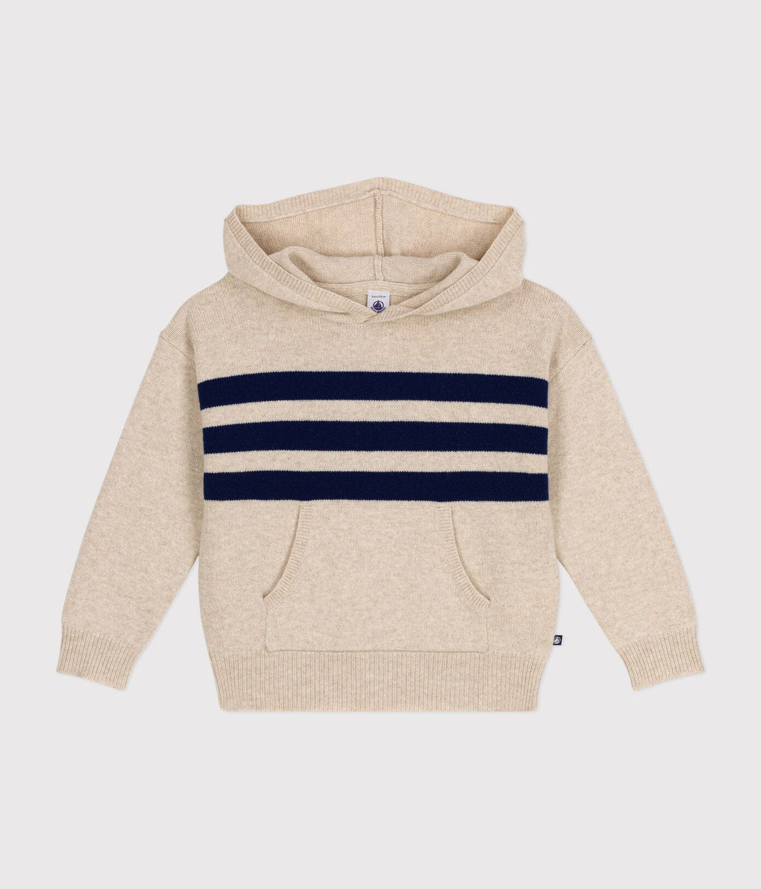 Kinder-Kapuzenpullover aus Wolle und Baumwolle