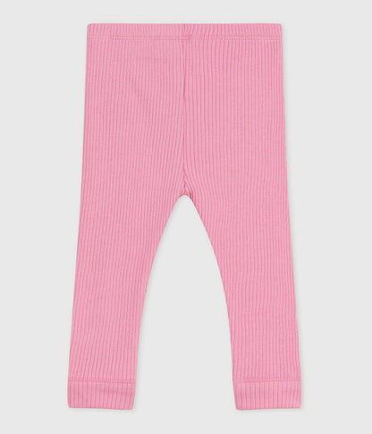 Baby-Leggings aus einfarbiger Baumwolle