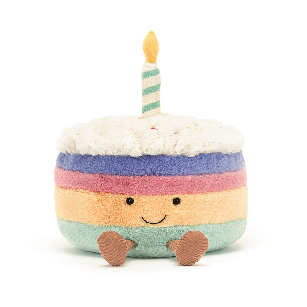 Kuscheltier Amuseables Rainbow Birthday Cake