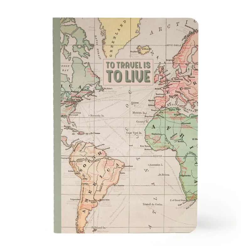 Notizbuch - Blankopapier Travel