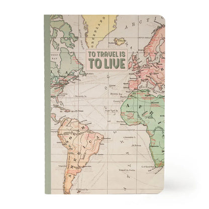 Notizbuch - Blankopapier Travel