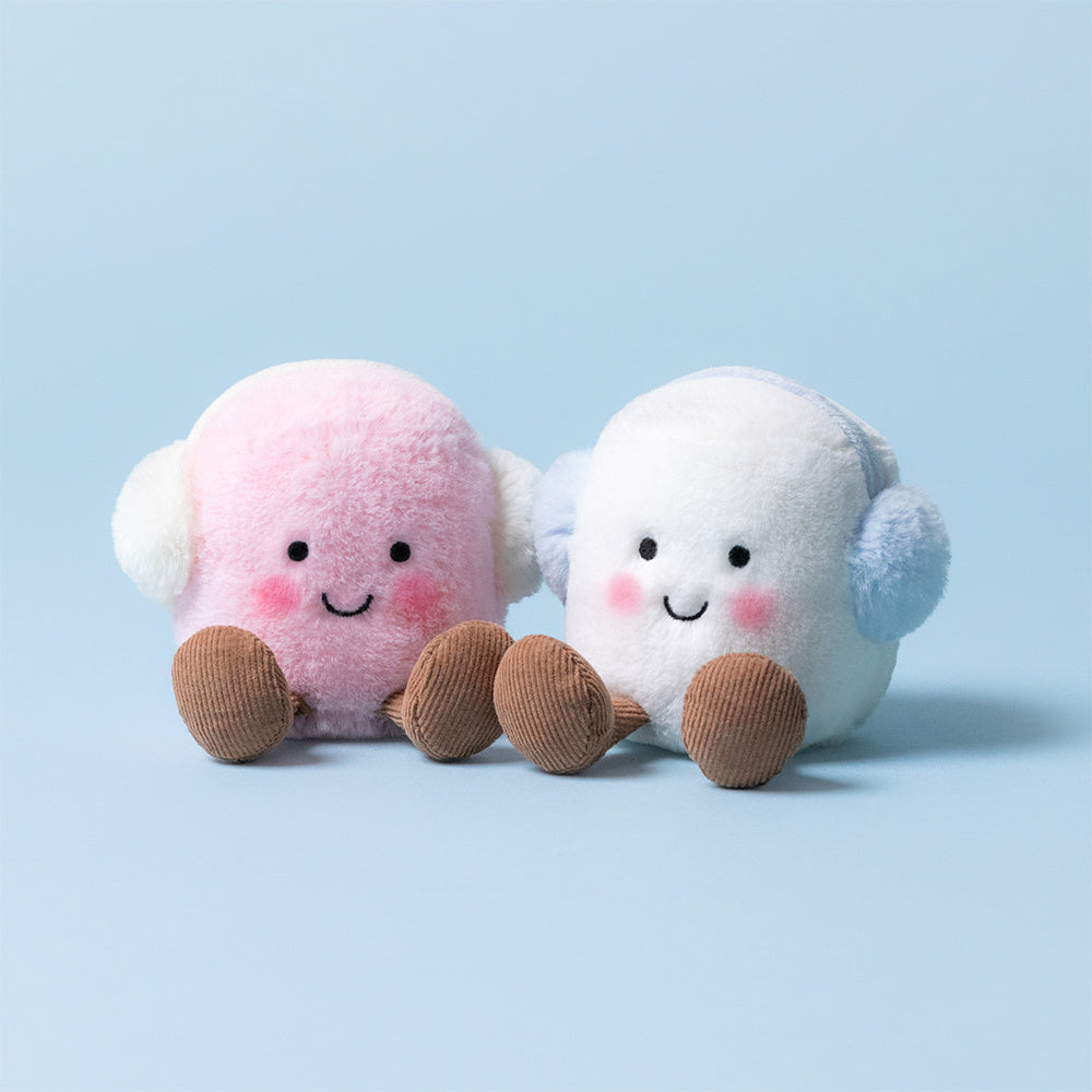 Kuscheltier Amuseables Toastie Pink and White Marshmallows