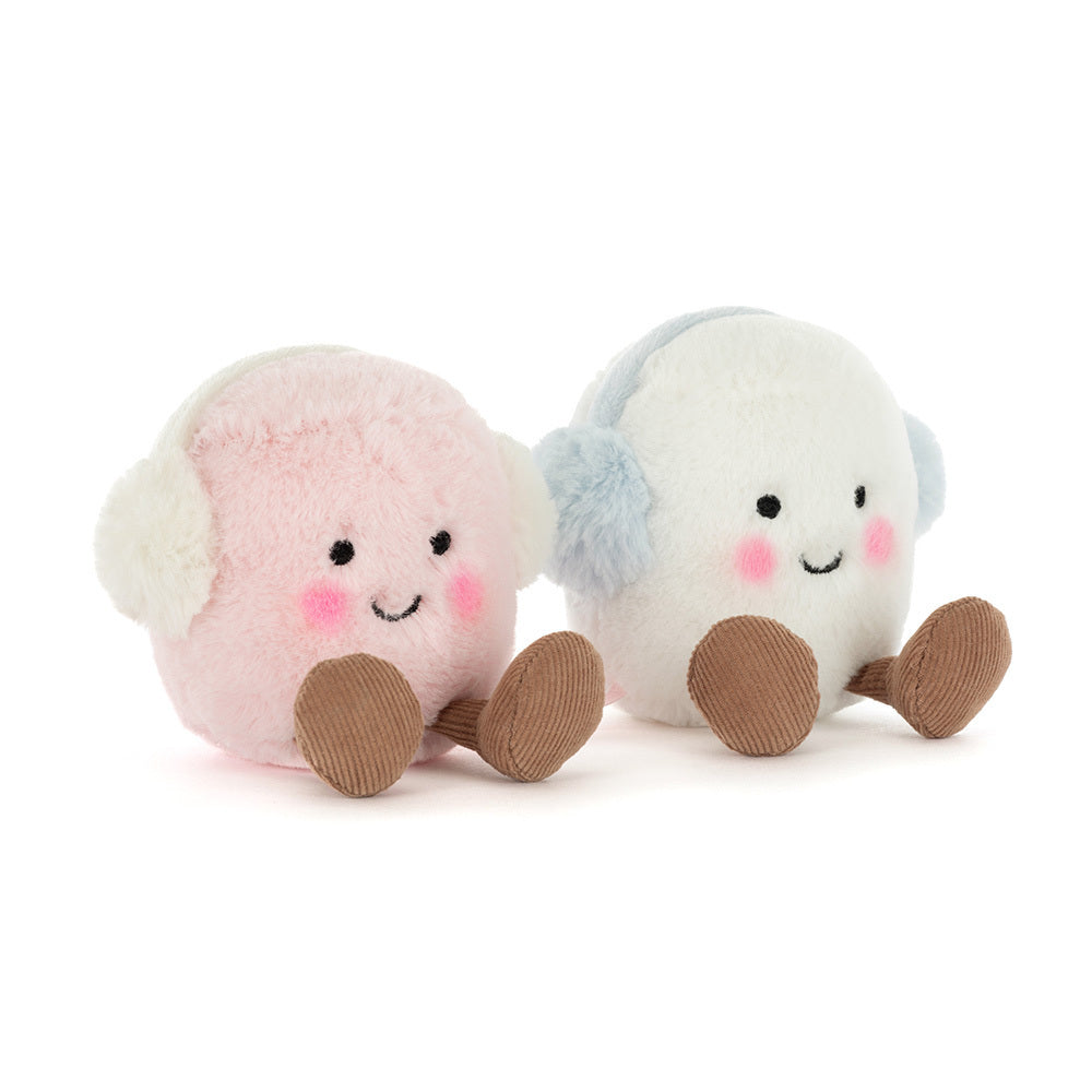 Kuscheltier Amuseables Toastie Pink and White Marshmallows