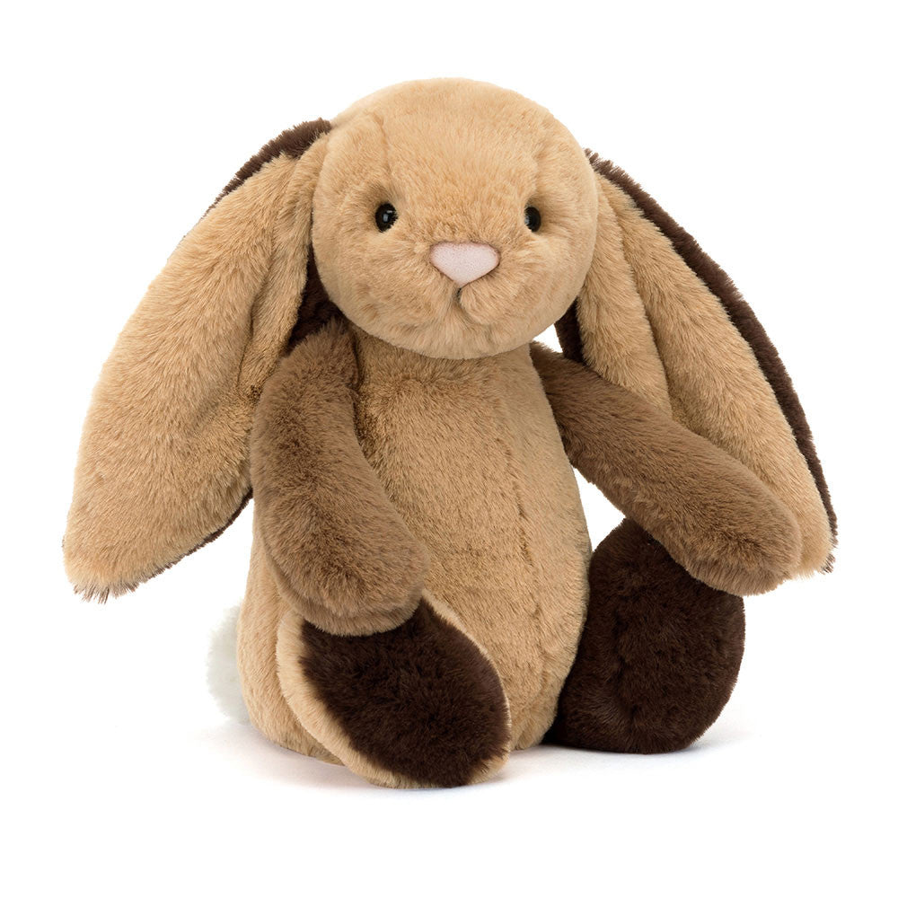 Kuscheltier Bashful Patchwork Brown Bunny