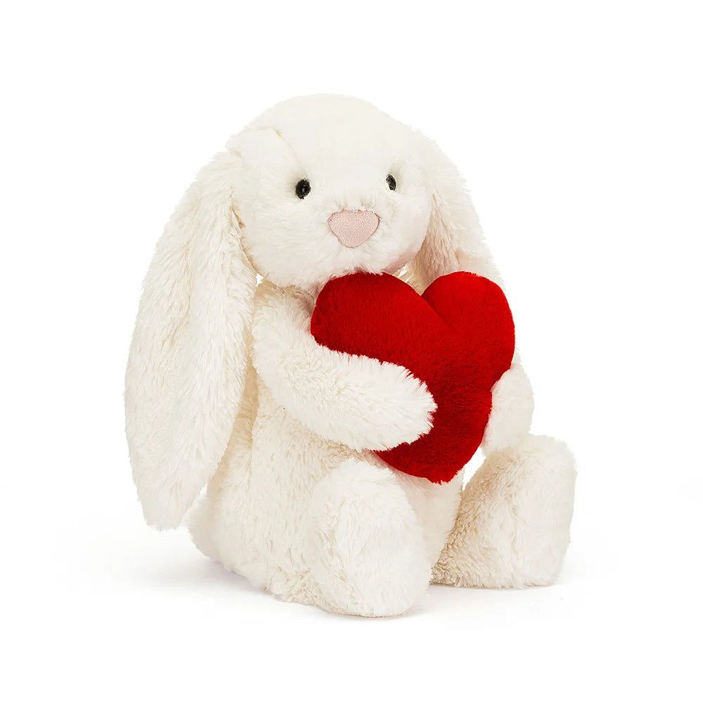Kuscheltier Bashful Red Love Heart Bunny