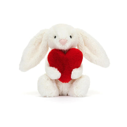 Kuscheltier Bashful Red Love Heart Bunny