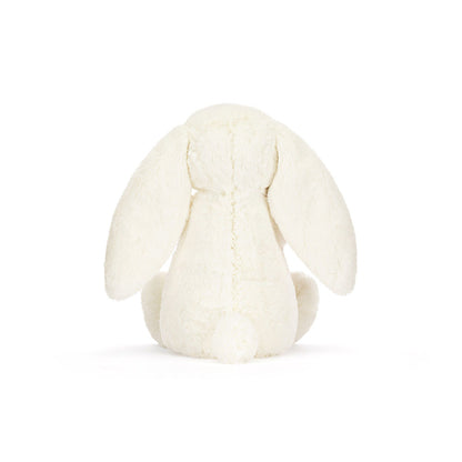 Kuscheltier Bashful Cream Bunny with Rose