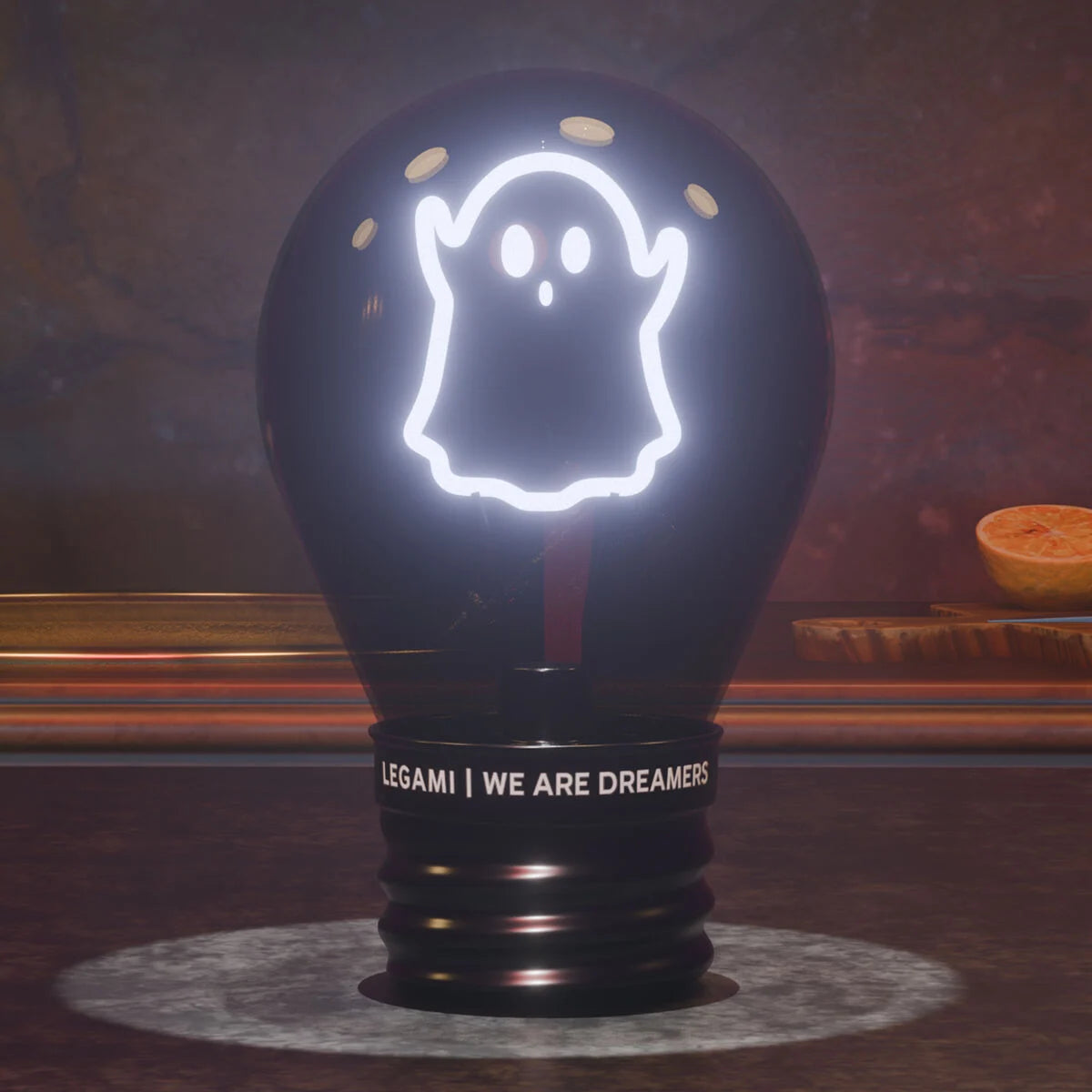 Deko-Tischlampe in Glühbirnenform - Ghost - Bulb Fiction