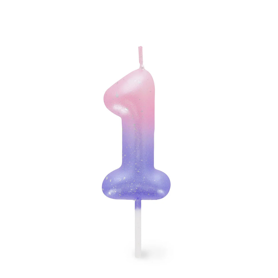 Tortenkerze Pink - 1 - Happy Birthday Candle