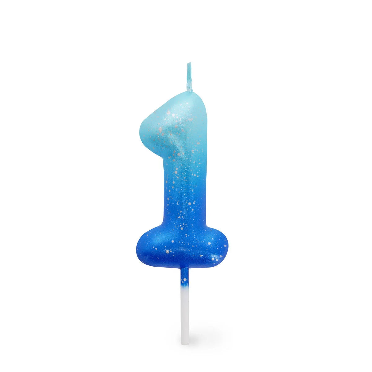 Tortenkerze Blue - 1 - Happy Birthday Candle