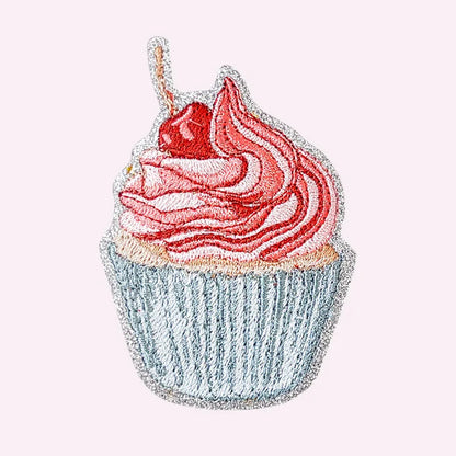 Glitzer Sticker Cupcake III